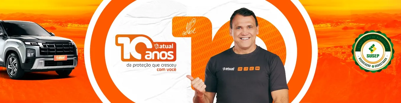 Celebramos 10 anos de uma história construída com pessoas, confiança e propósito. Na Atual Clube, crescemos juntos — colaboradores, parceiros e associados — levando proteção e tranquilidade para milhares de pessoas. Aqui, cada pessoa faz parte dessa jornada.