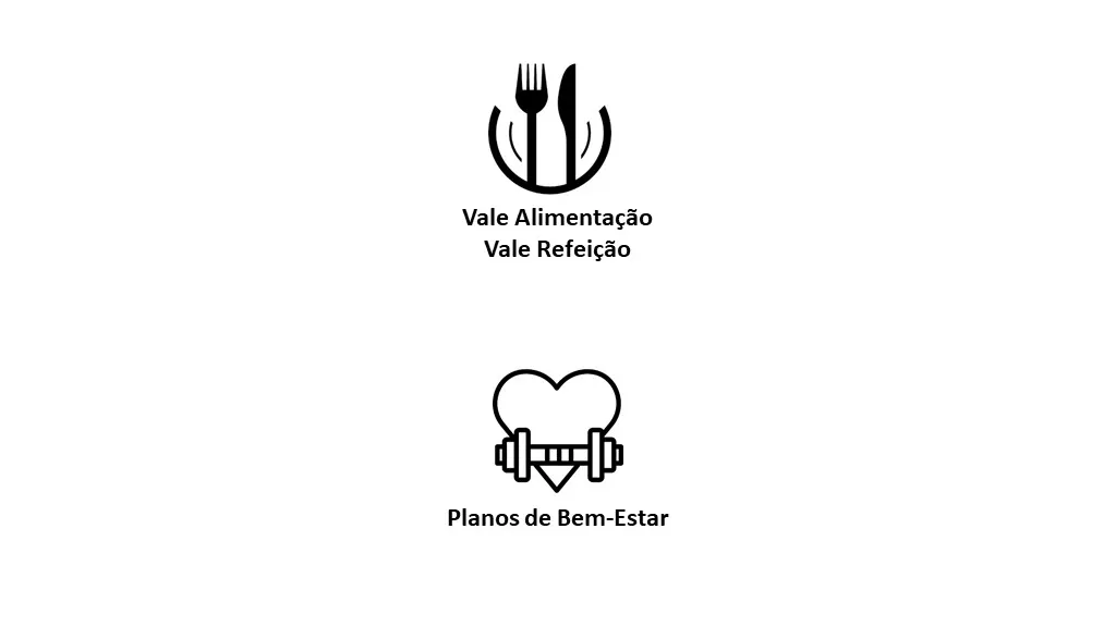 Estes são os benefícios oferecidos pela empresa: Vale alimentação e planos de bem-estar