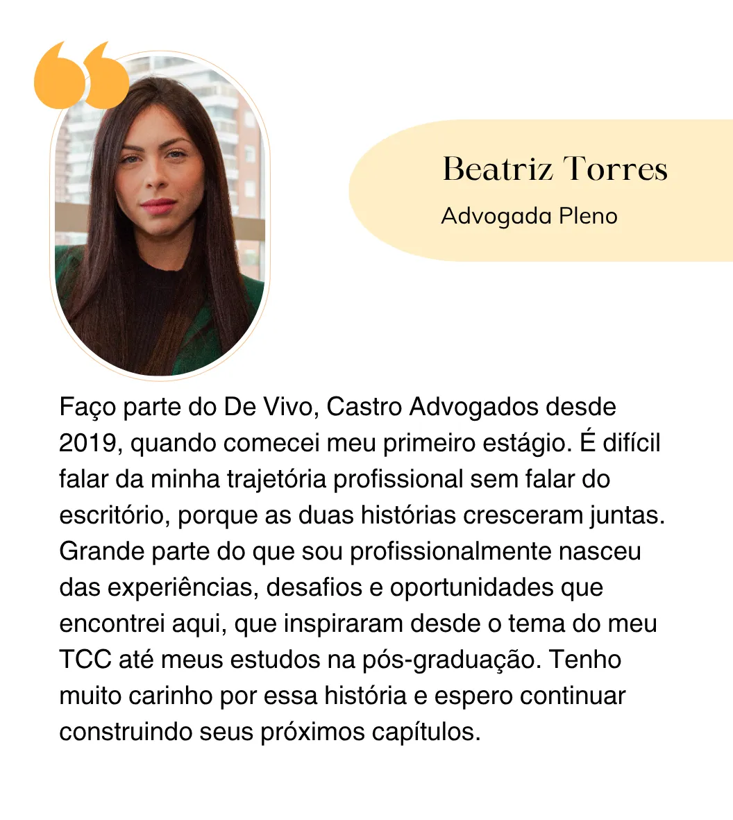 Imagem complementar 2 da empresa De Vivo, Castro, Cunha e Whitaker Advogados
