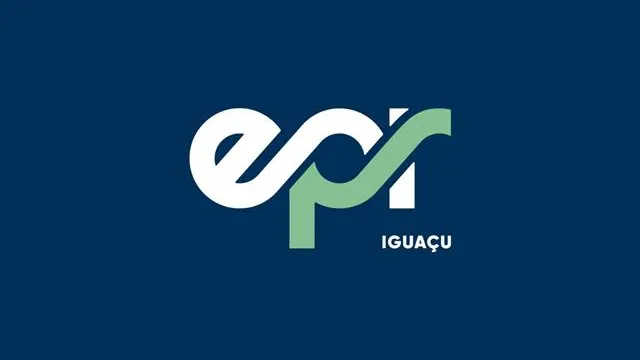 Logo da empresa em azul e verde. Na logo se lê EPR.