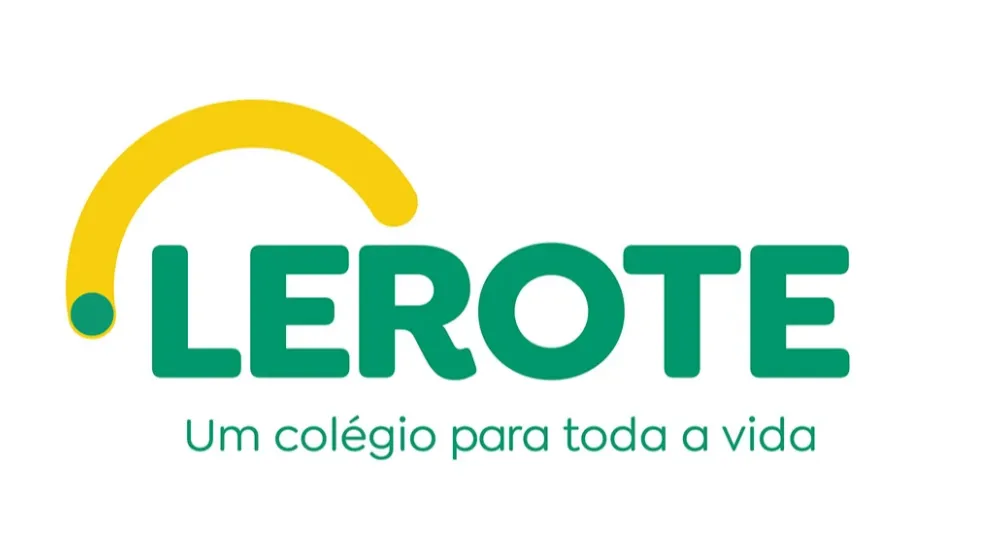 Um card na cor verde com a logo da escola e a frase #UM Colégio para toda a vida.