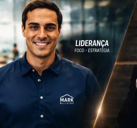 Um rapaz, com o titulo liderança