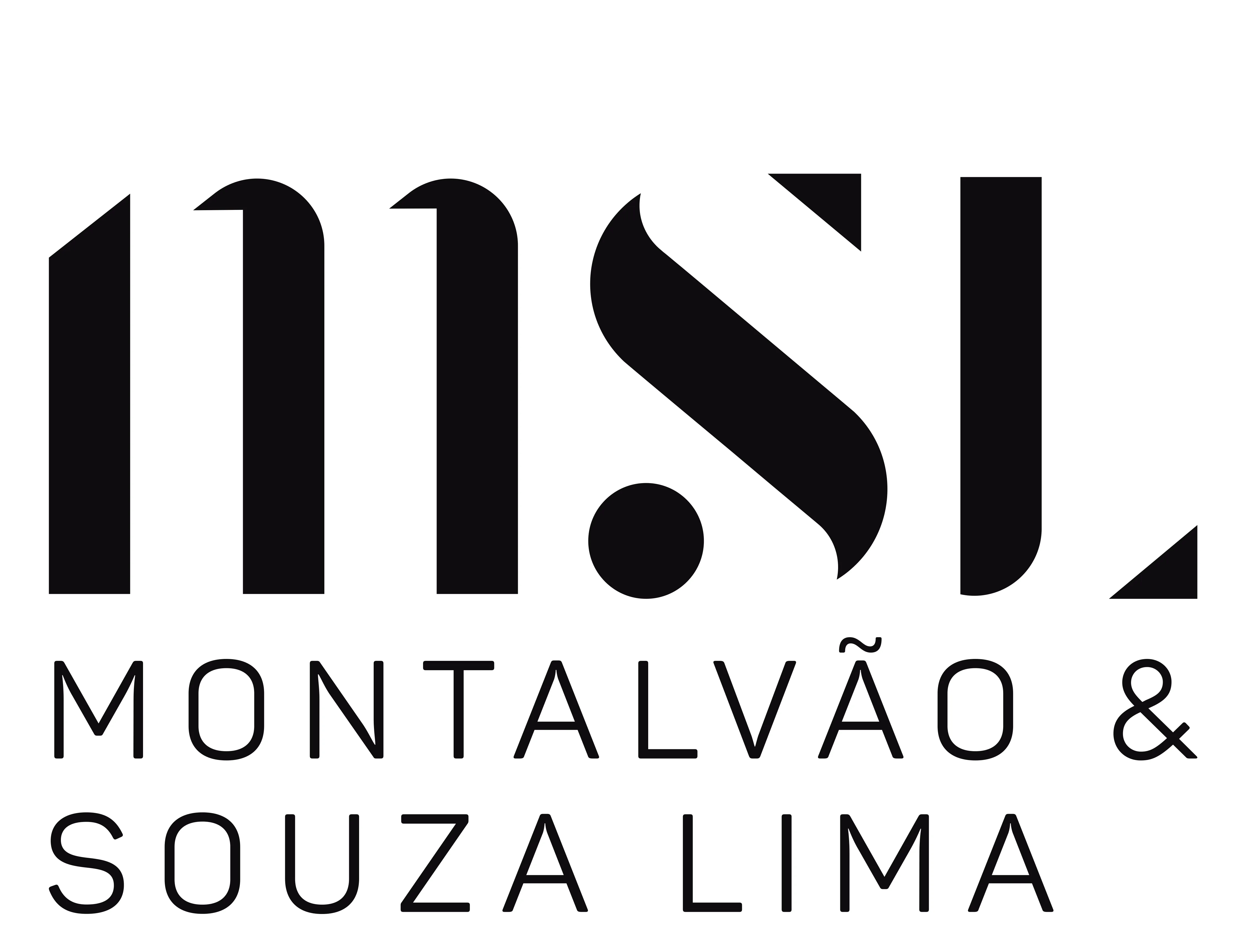 A logo da Montalvão & Souza Lima (MSL) é moderna e minimalista, apresentada em preto e branco com um design vertical; as letras estilizadas “MSL” aparecem em caixa alta com formas geométricas e cortes diagonais que trazem dinamismo e elegância; logo abaixo, está escrito “MONTALVÃO & SOUZA LIMA” em uma fonte reta e limpa, seguido pelo slogan “ADVOCACIA DE NEGÓCIOS” em letras menores, mantendo o mesmo estilo, e o alto contraste entre preto e branco garante legibilidade e acessibilidade, destacando a identidade visual da marca.