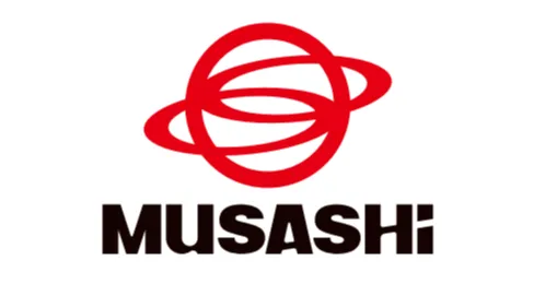 Nossa Logotipo de Visão diz Exceda suas limitações Quebre Barreiras da forma de pensar habitual Descubra maneiras novas e originais de criar valor Sob esse Logotipo de visão una os pensamentos de todos como se fosse um realize o que a Musashi tem almejado.