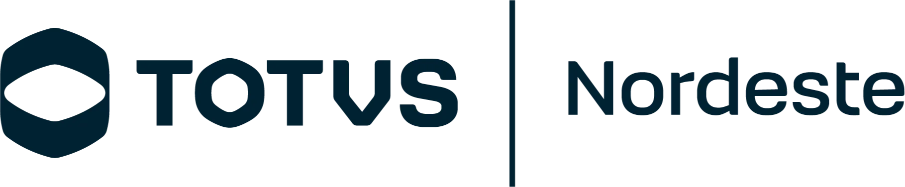 Logo da Marca da empresa nas cores branco e preto em um formato redondo e com a grafia da empresa nas letras em caixa alta, na cor preta. Na parte de baixo, uma tarja preta com as subscrição da região nordeste.