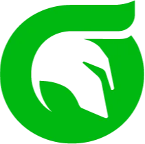 Logotipo completo da Oplium. À esquerda, há um ícone circular verde com uma forma branca em negativo que representa o perfil de um capacete espartano, simbolizando proteção e segurança. À direita do ícone, está escrito “oplium” em letras minúsculas, com tipografia moderna e sem serifa, na cor preta. Abaixo do nome, em letras menores e espaçadas, está o slogan "CYBER FOR LIFE" em cinza escuro, reforçando o foco em cibersegurança e continuidade.