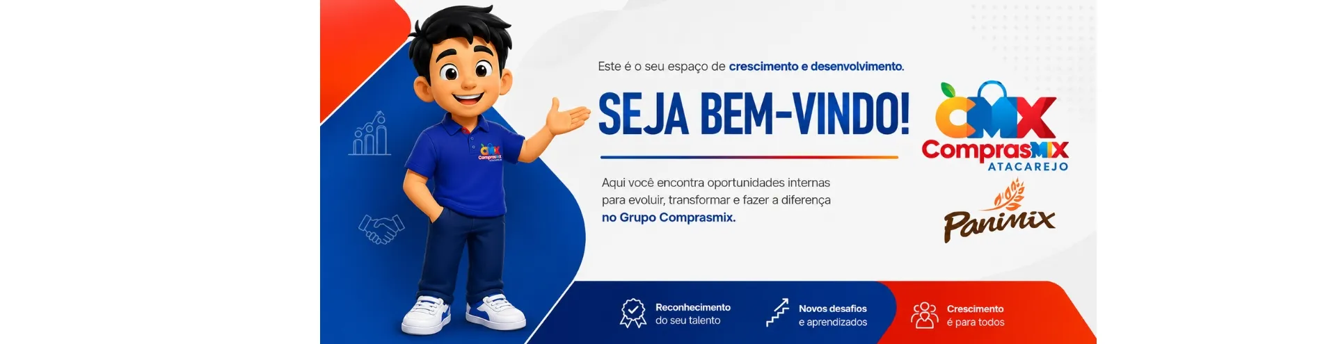 Cresça com a gente!