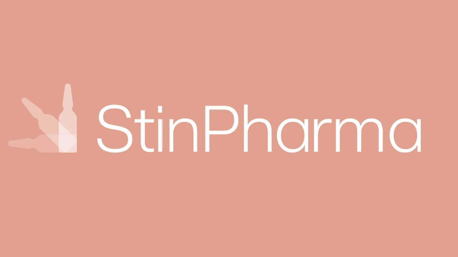 Logo da empresa Stin Pharma Excelência em Saúde