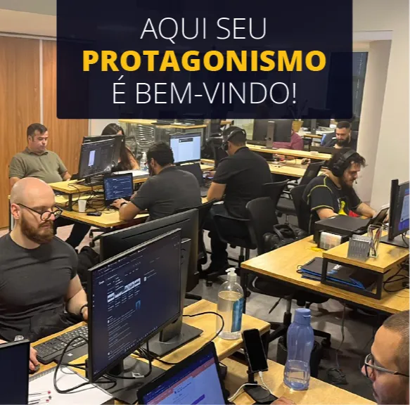 Aqui seu protagonismo é bem-vindo!