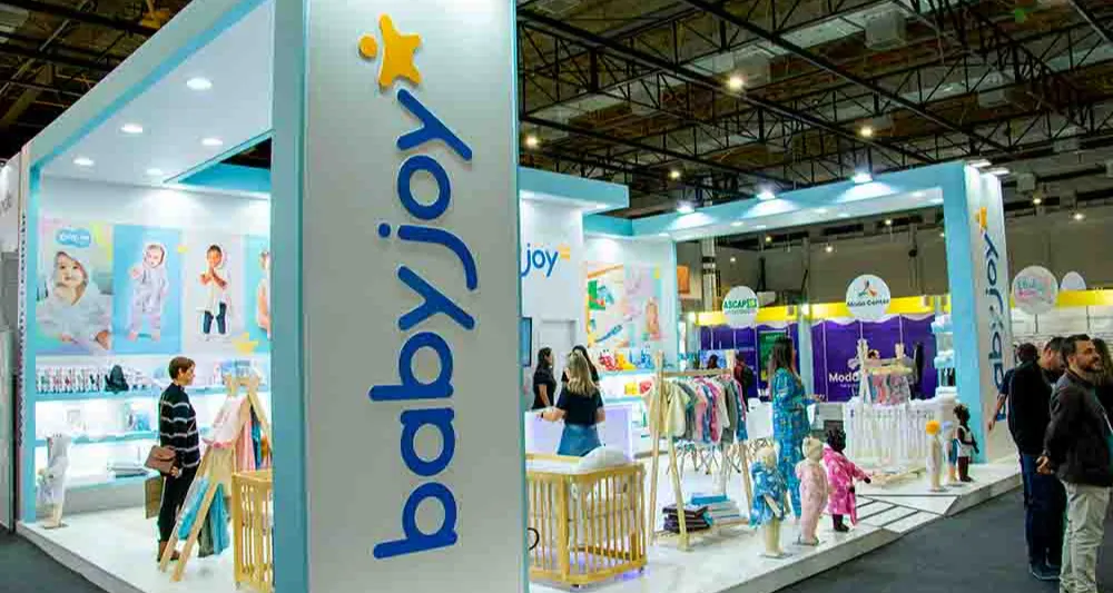 Feira Fit de São Paulo - Estande da nossa marca Baby Joy.