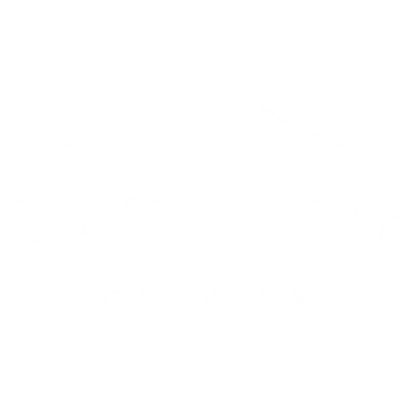 silhueta da Serra do Orobó com uma cruz, uma área de conservação na Chapada Diamantina, que fica próxima a cidade de Ruy Barbosa, na Bahia. Embaixo da silhueta está escrito Santa Casa Ruy Barbosa