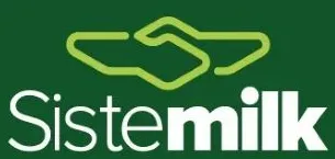 O logo da SISTEMILK é uma representação visual que combina a essência da empresa com seus valores. Nele, duas mãos se apertam, simbolizando a força de um acordo comercial sólido e a parceria entre produtores e consumidores. Ao mesmo tempo representa a imagem de baias para vacas estacando e refletindo o cuidado e respeito pelo bem-estar animal. As cores escolhidas transmitem frescor e confiança, alinhando-se perfeitamente à missão da SISTEMILK.