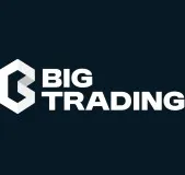 Imagem com o símbolo da empresa e o nome.