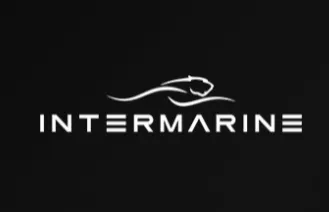 Desenho de uma pantera como se estivesse deitada e embaixo escrito Intermarine