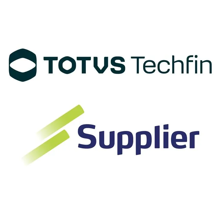 Logo da empresa TOTVS Techfin e Supplier