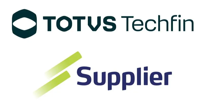 Logo da empresa TOTVS Techfin e Supplier